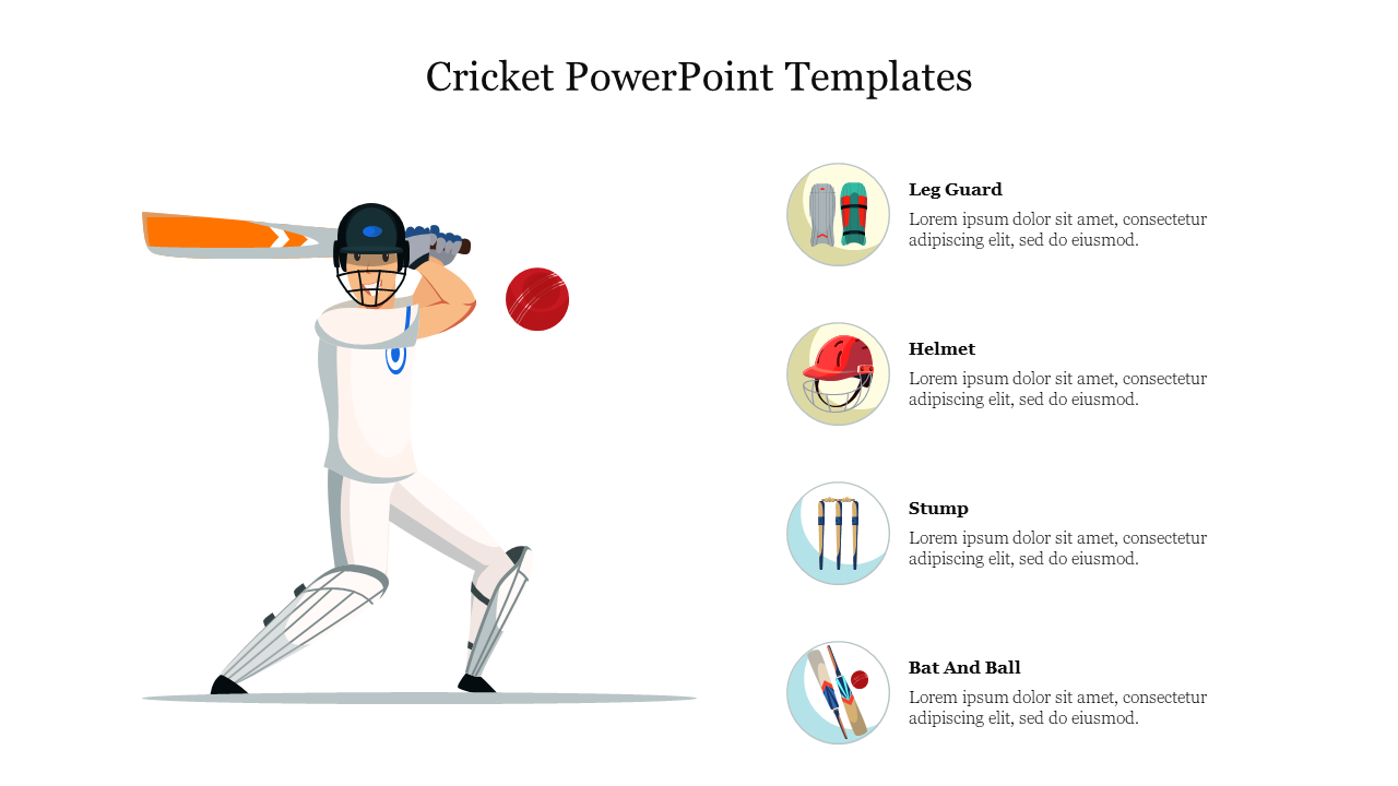 Cricket PowerPoint Templates Free