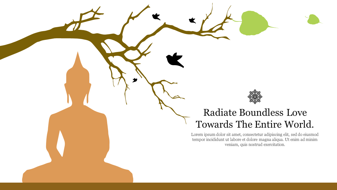 Free Buddhism PowerPoint Template