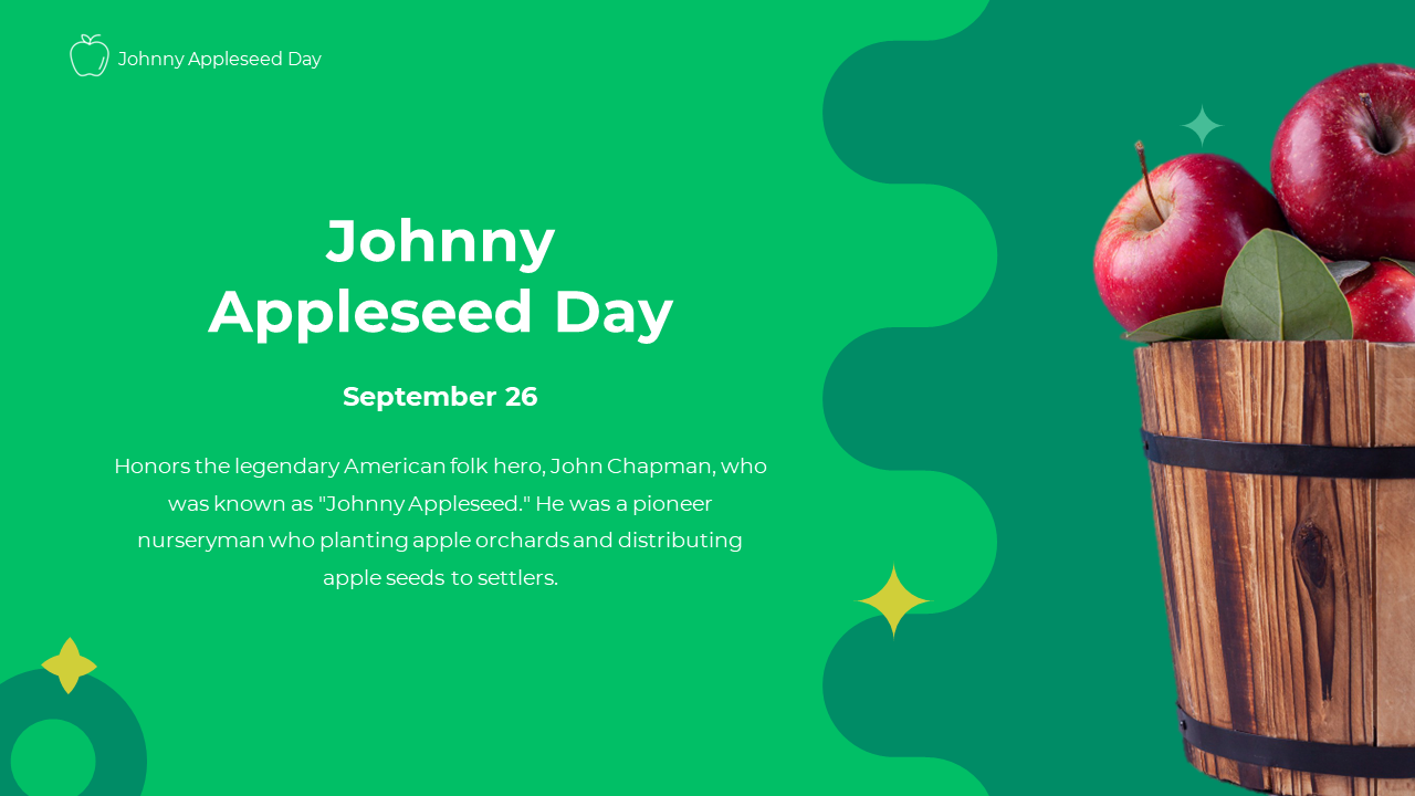 Free - Stunning Johnny Appleseed Day PPT And Google Slides