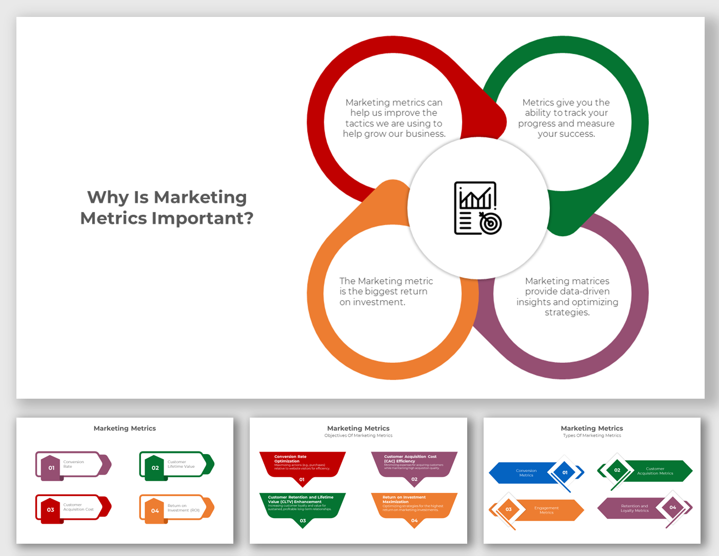 Download The Marketing Metrics PPT And Google Slides