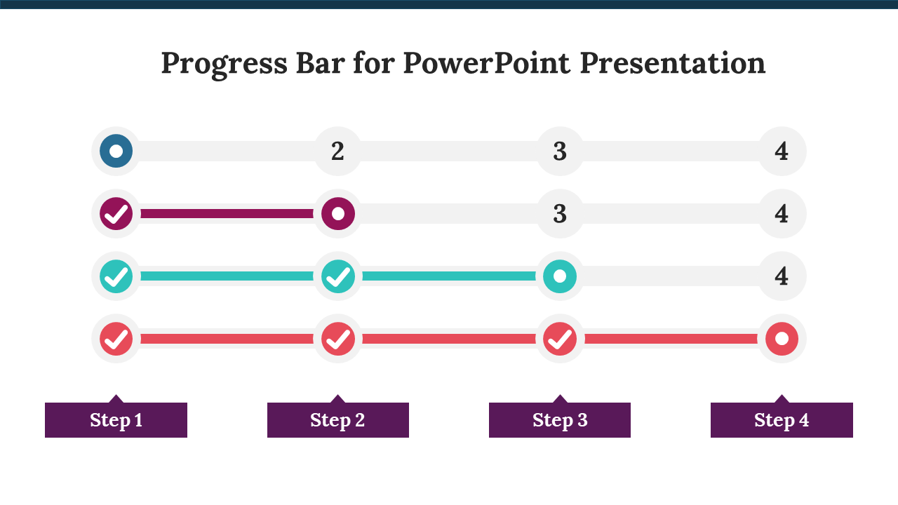 Progress Bar For PowerPoint Presentation