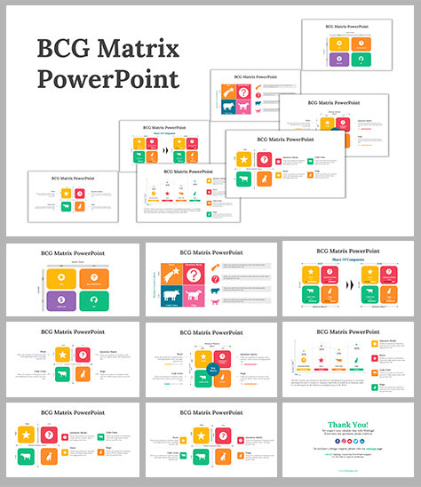 bcg matrix powerpoint template