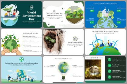 Environmental Powerpoint Templates