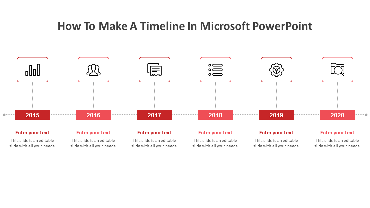 Free - Make A Timeline In Microsoft PowerPoint And Google Slides