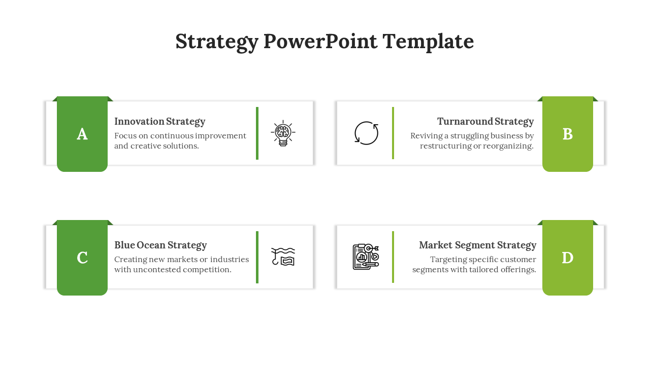 Free - Awesome Strategy Presentation And Google Slides Template