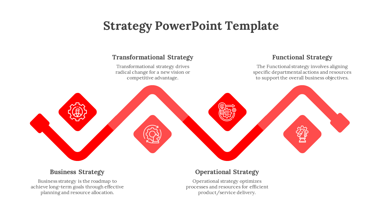 Business Presentation Template-Red