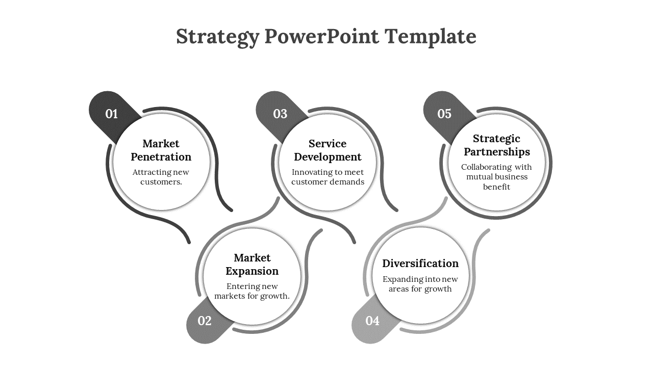 Strategy Infographics-Gray