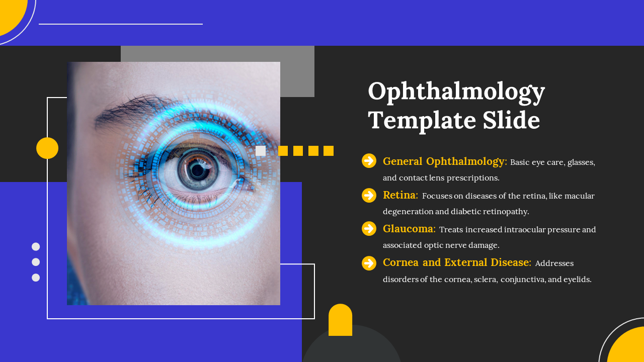 Ophthalmology Presentation Template Slide