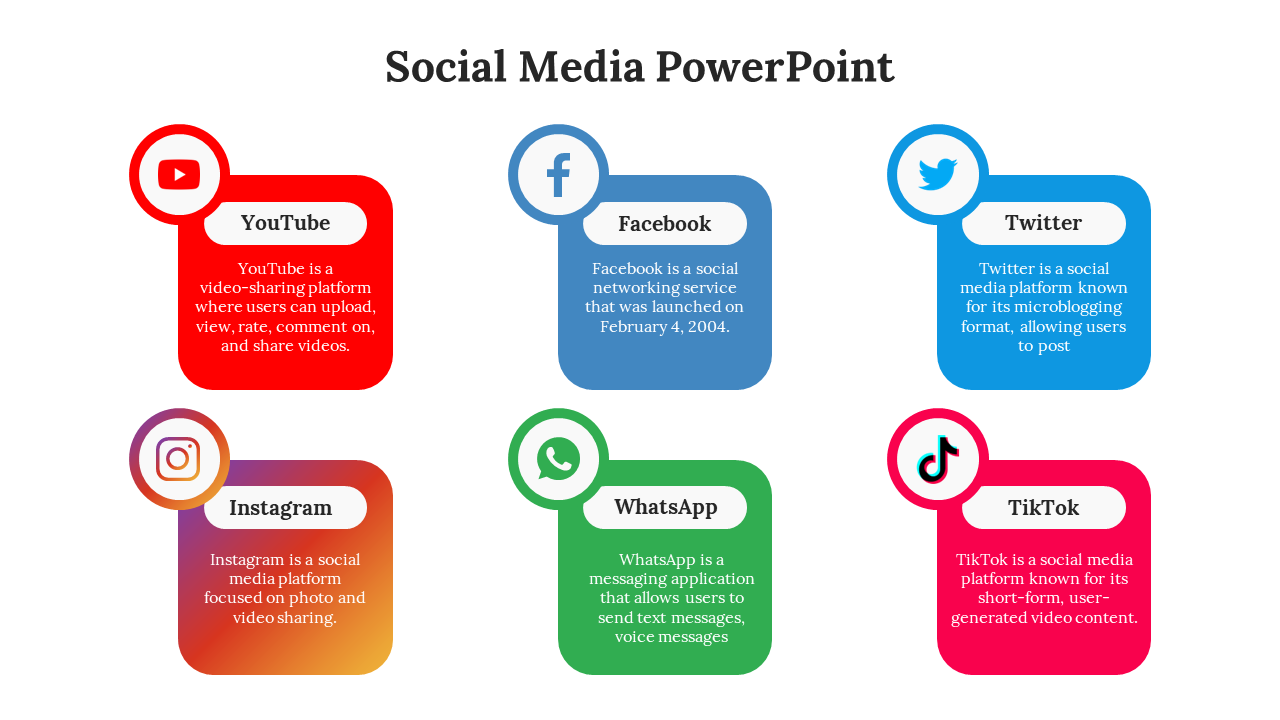 Social Media PowerPoint Template Download