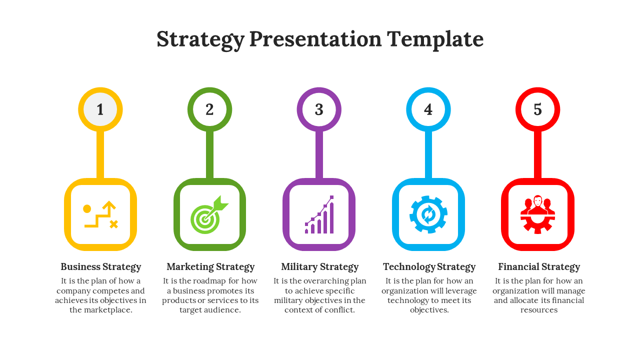 Strategy Infographics-Multicolor