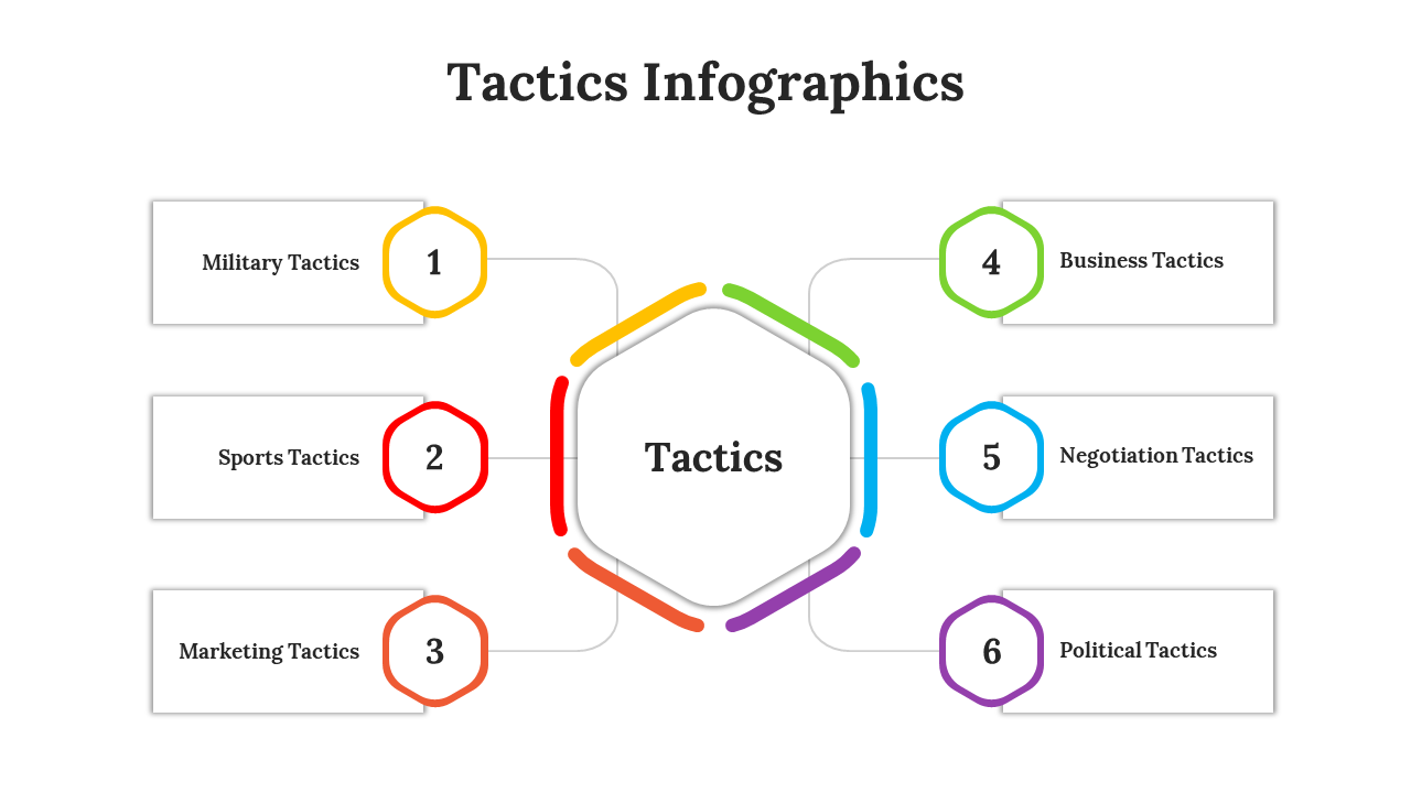Tactics Infographics-Multicolor