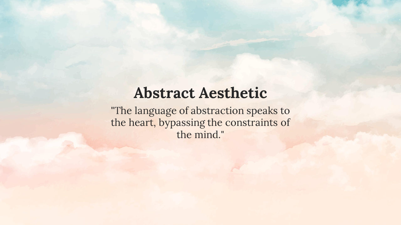 Free - Alluring Abstract Aesthetic PowerPoint And Google Slides