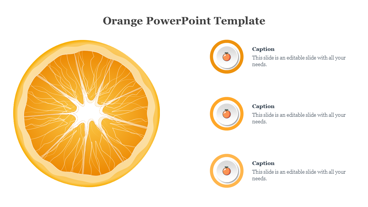 Effective Orange PowerPoint And Google Slide Template