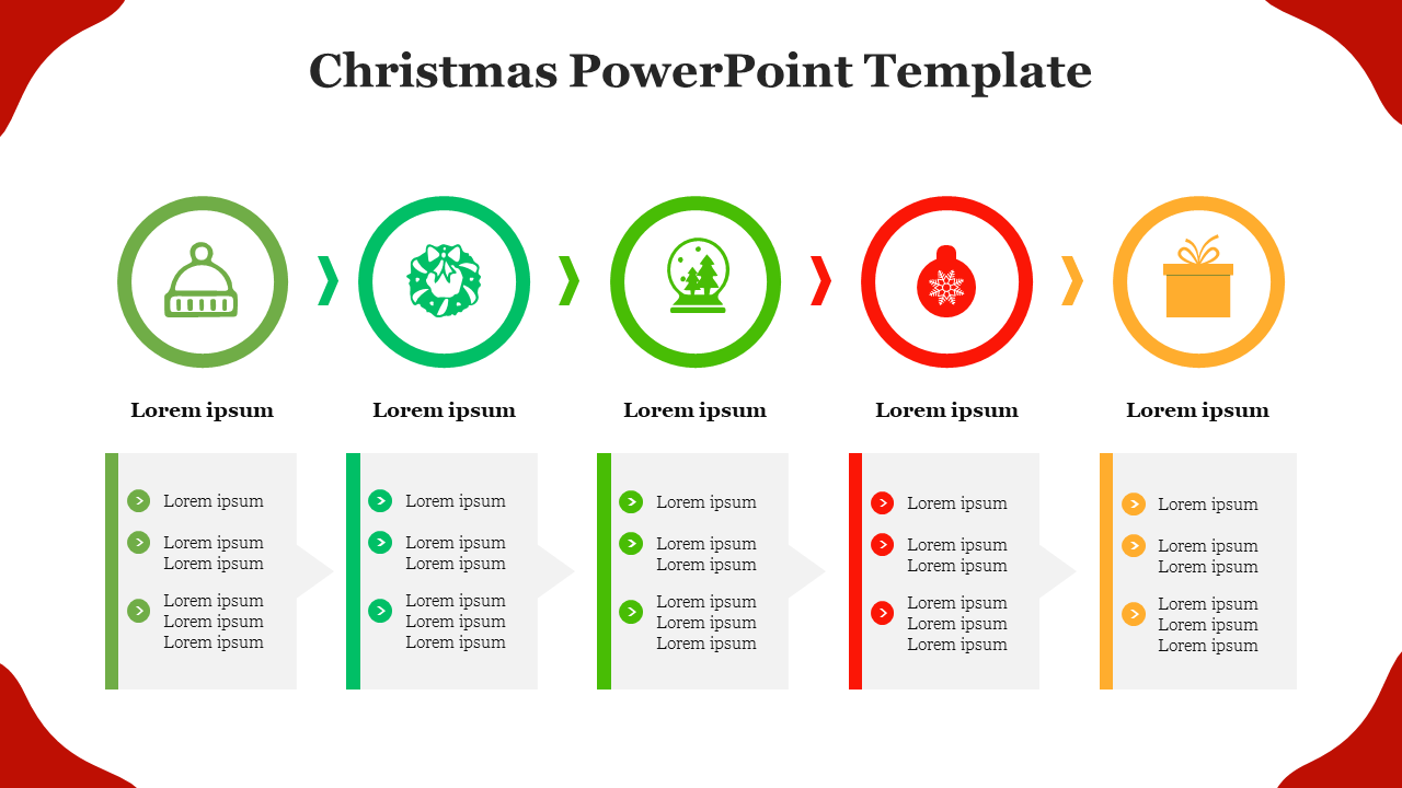 Free - Editable Christmas PowerPoint And Google Slides Template