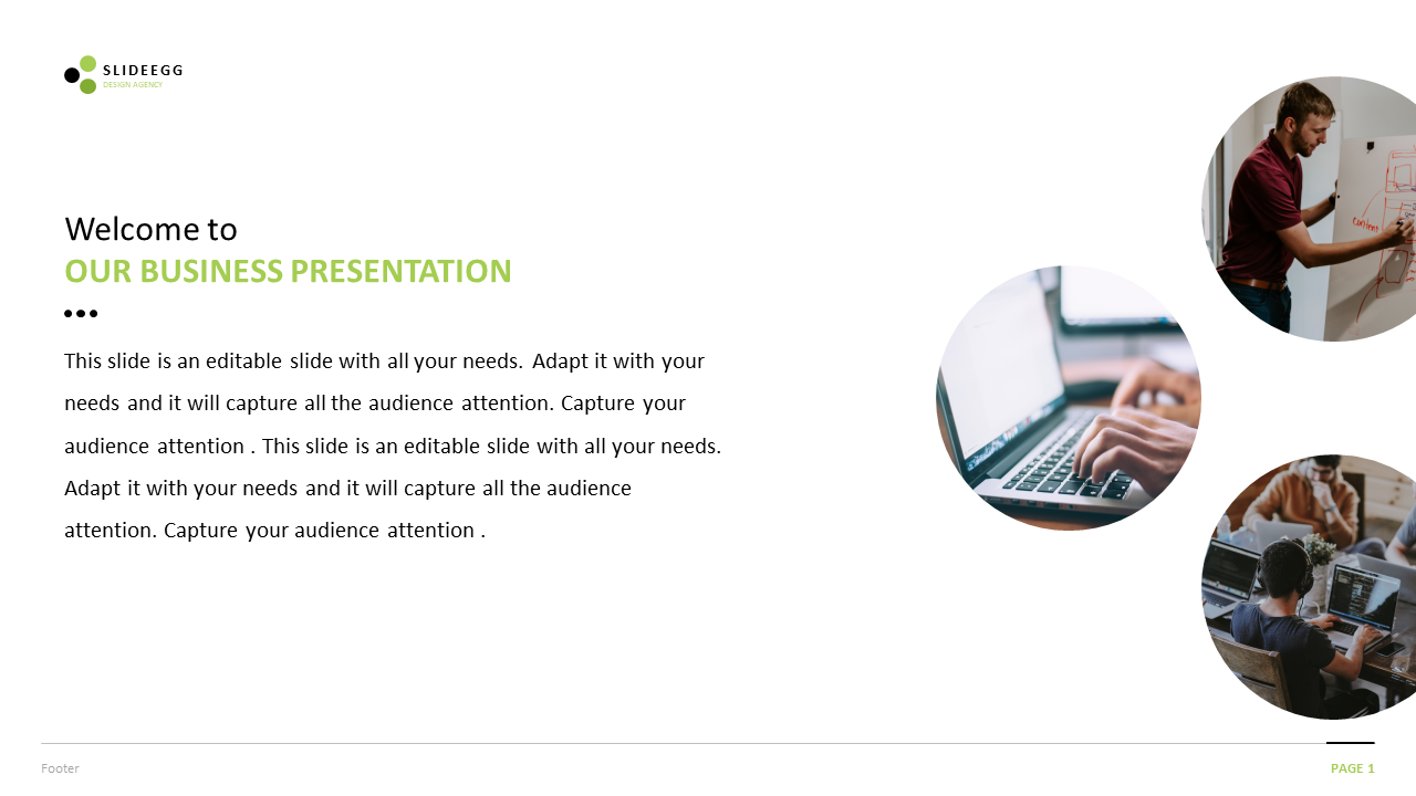 About Us Presentation Template