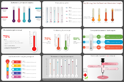 Thermometer Powerpoint Templates