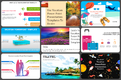 Vacation Powerpoint Templates