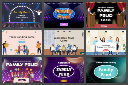 Corporate and Team Building Family Feud