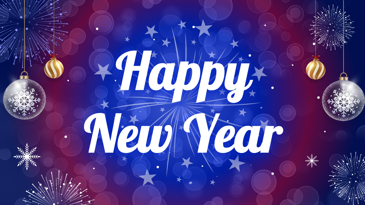 New Year Presentation slide 1