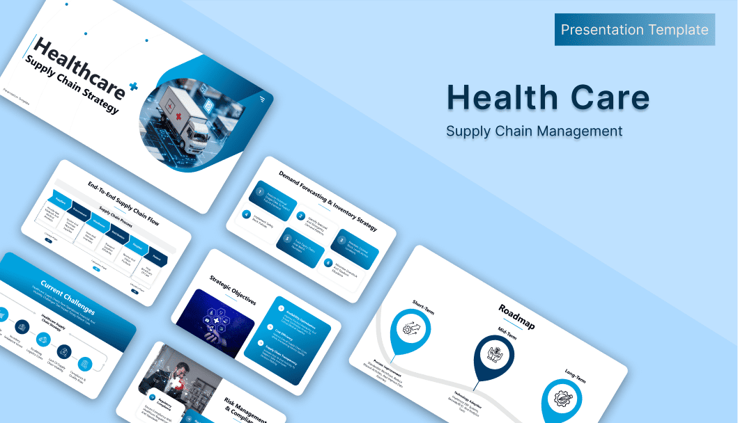 Healthcare Supply Chain Strategy Presentation slide1