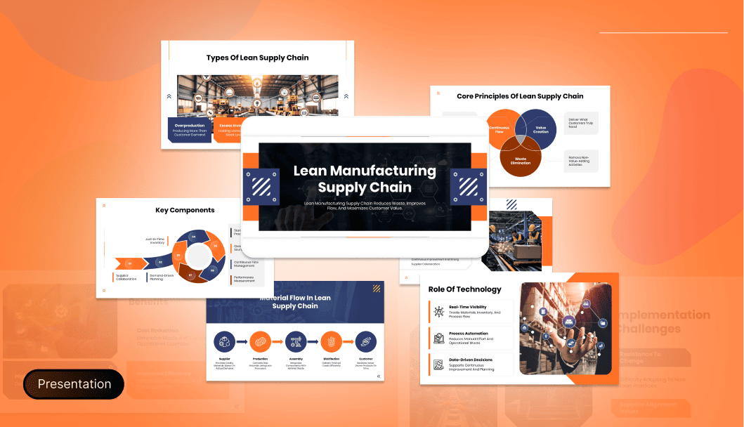 Lean Manufacturing Supply Chain Presentation slide1