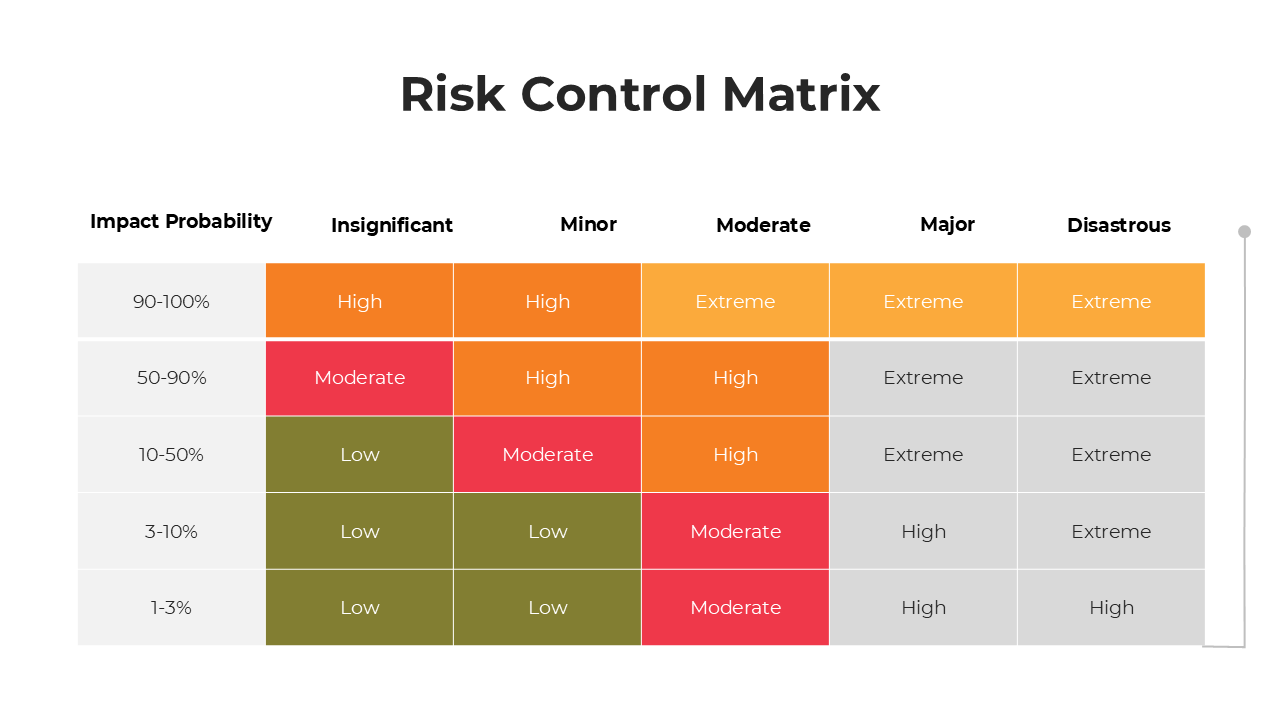 Informative Risk Control Matrix PowerPoint slide1