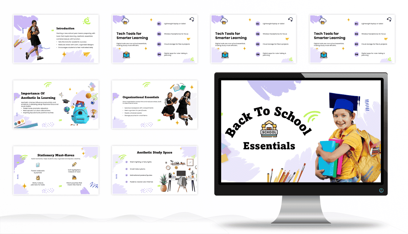 Back To School Essentials slide1