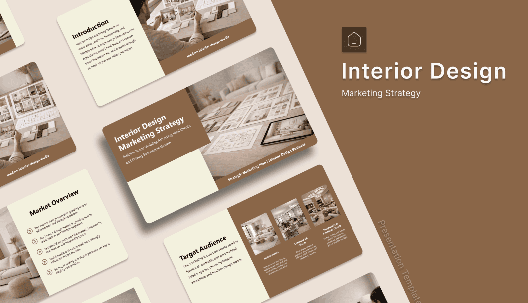 Interior Design Marketing Strategy slide1