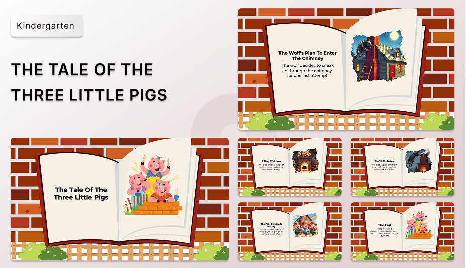 The Tale Of The Three Little Pigs slide1