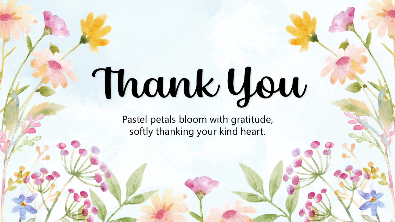 Thanks For PowerPoint Presentation slide 1