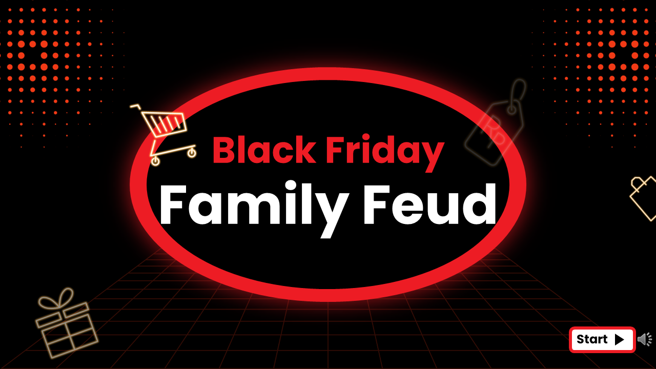 Black Friday Family Feud slide1