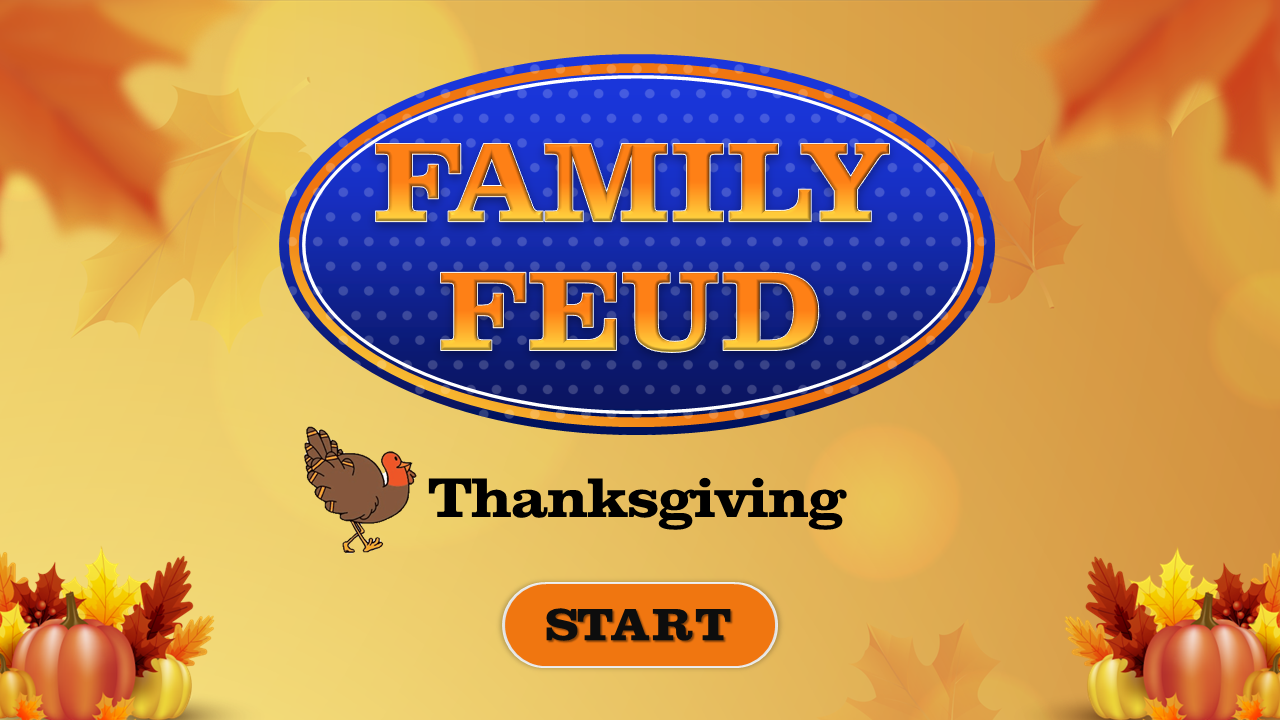 Thanksgiving Family Feud slide1