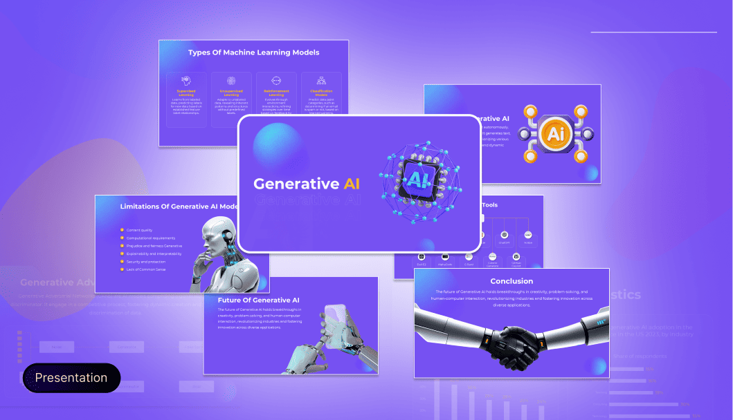 Generative AI Presentation Slides slide1