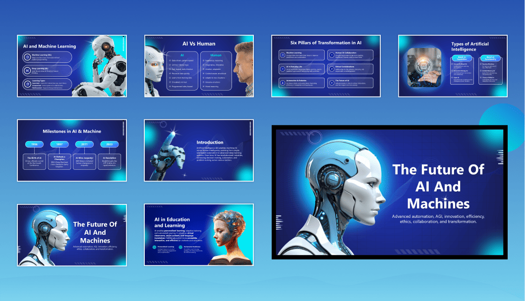 The Future Of AI And Machines slide1