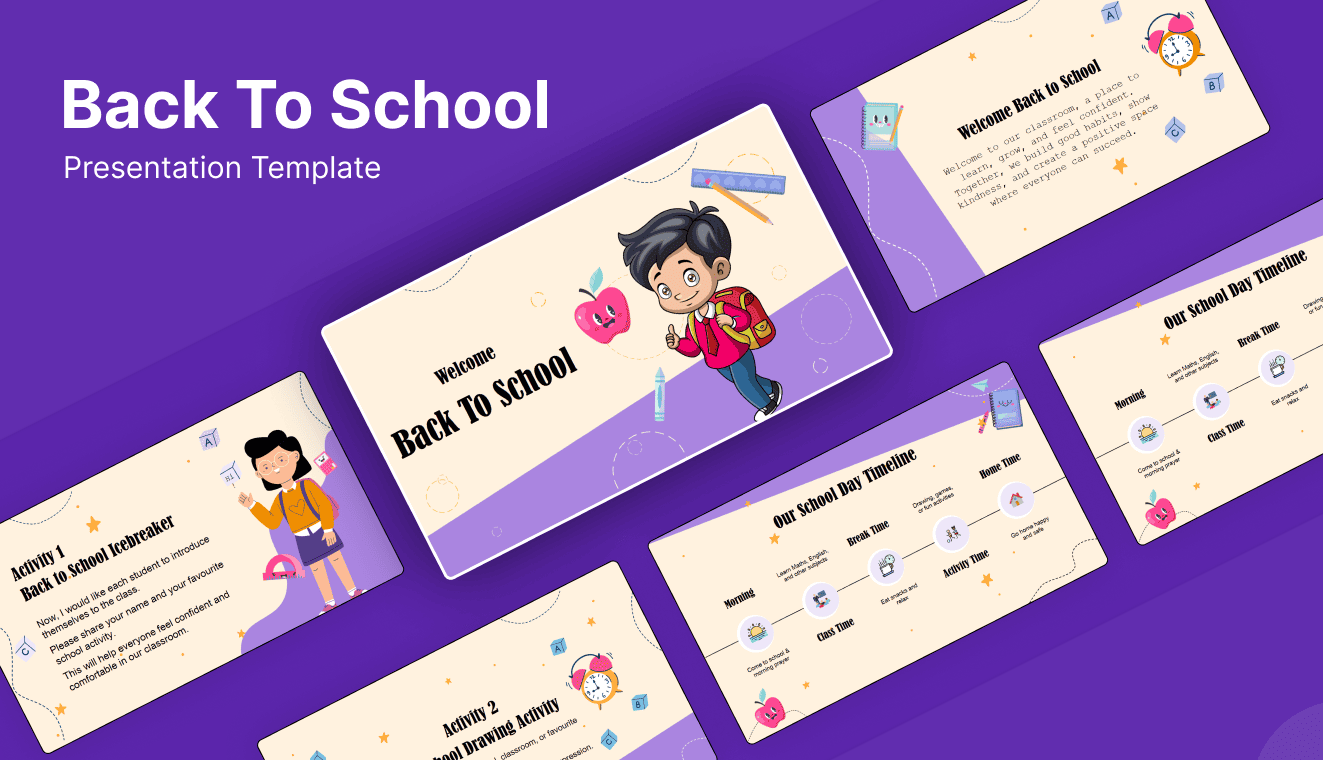 Back To School Presentation slide 1