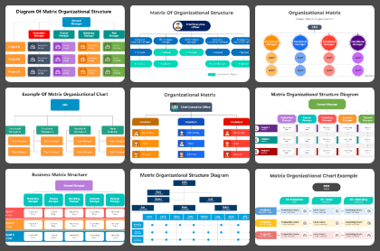 Matrix Organizational Chart