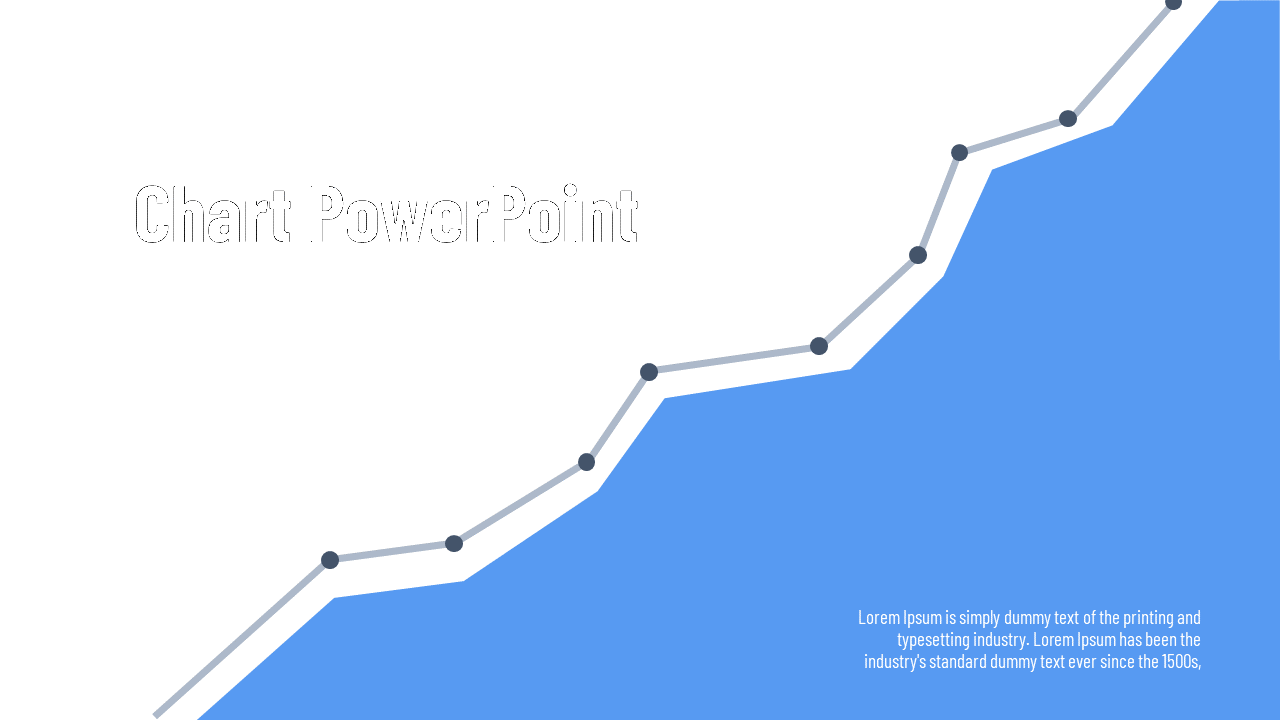 Template showcasing various chart designs, including line, bar, pie, and comparison charts across multiple slides.