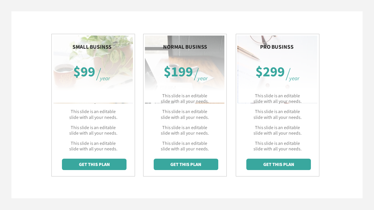 Contact Us slide featuring an iPad with a vintage map background and services icons for phone, LinkedIn, and Facebook.