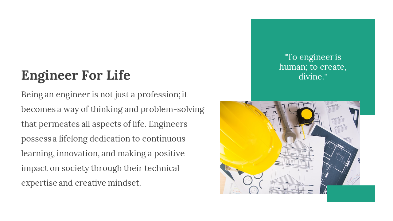 A person working as an engineer with tools, demonstrating dedication to continuous learning, innovation, and problem solving.