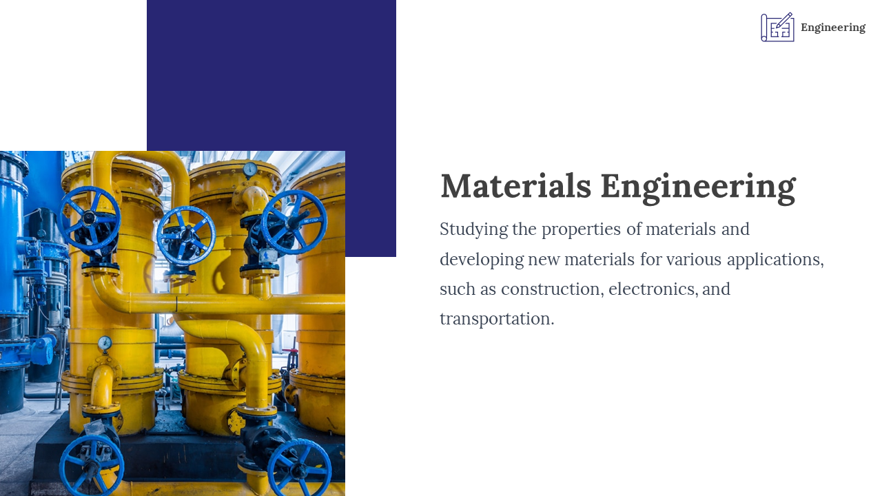 Studying material properties in industrial settings is crucial for materials engineering and applications in construction.