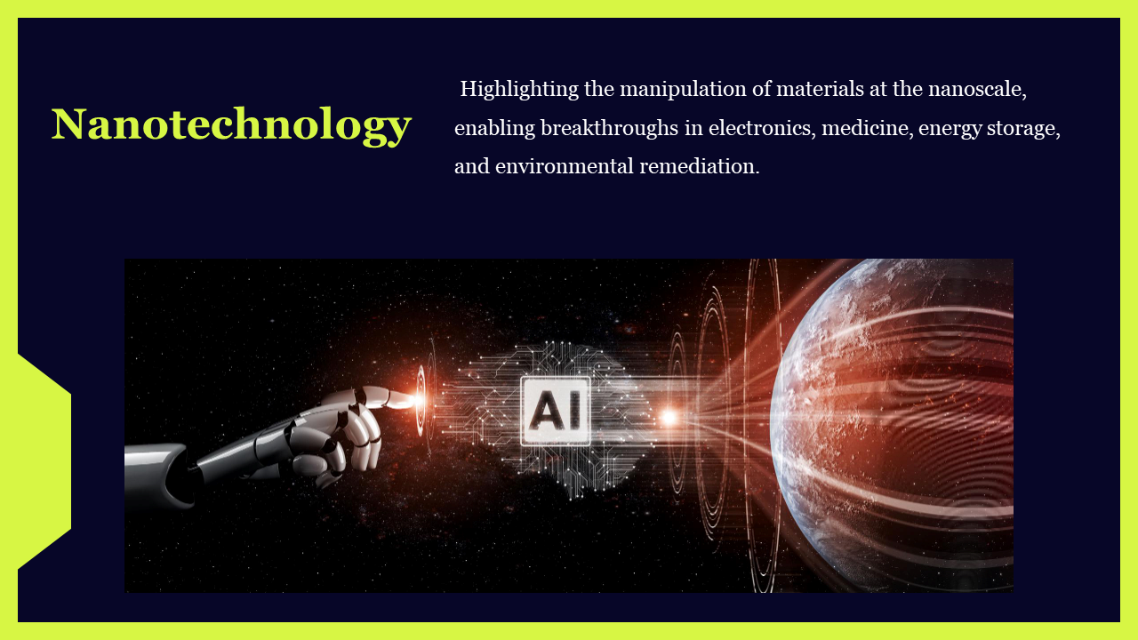 A futuristic scene showing a robotic hand manipulating AI technology on a dark backdrop.