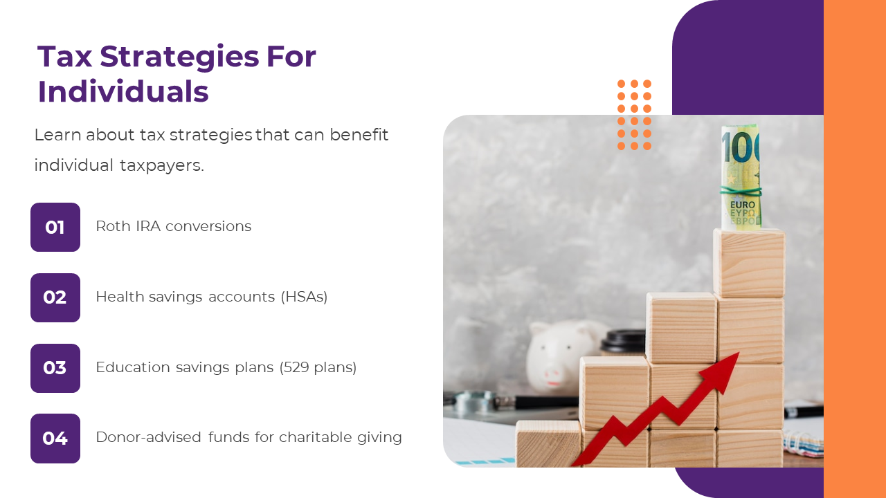 Stacks of wooden blocks with a red arrow pointing upward and a 100 Euro note on top on a white and purple backdrop.