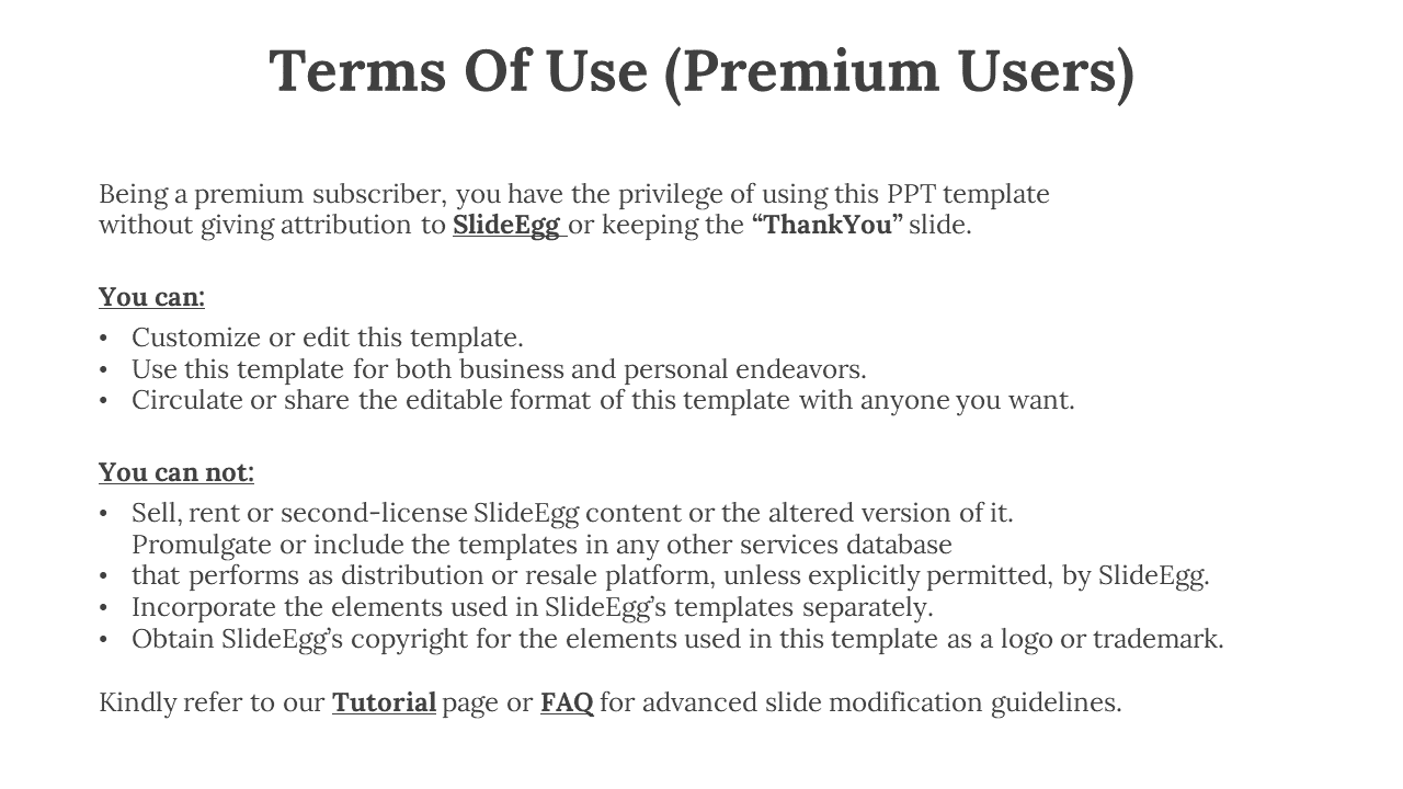 Terms slide with heading, bulleted lists in black and bold, and note at bottom with hyperlinked words.