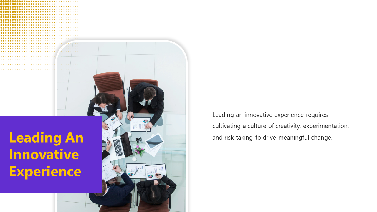 An overhead shot of a team of professionals gathered around a conference table, working together on an innovative project.