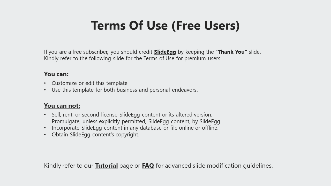Slide with white background featuring black heading centered at top, followed by text and bullet points in plain layout.
