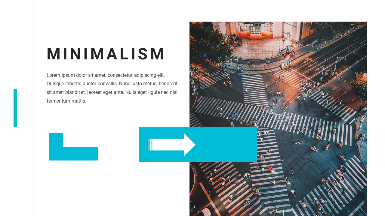 A bird’s eye view of a busy city intersection with pedestrians crossing the street and visible traffic signals.