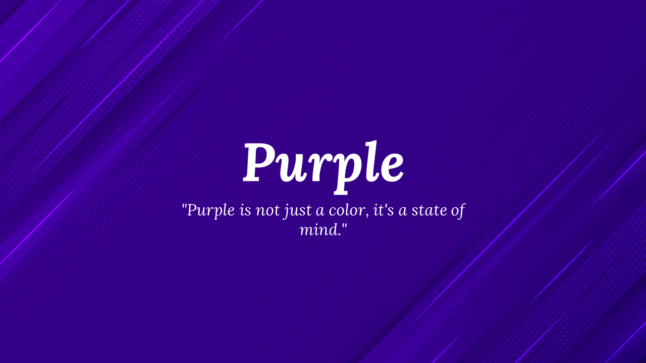 Purple Background PowerPoint and Google Slides Templates