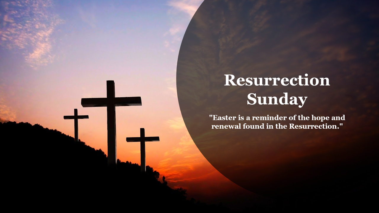 Resurrection Sunday Backgrounds PPT And Google Slides Themes