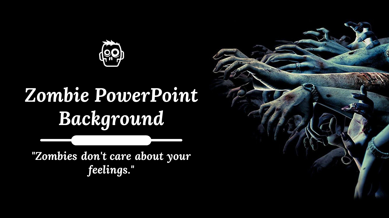 Zombie Background PowerPoint And Google Slides Themes