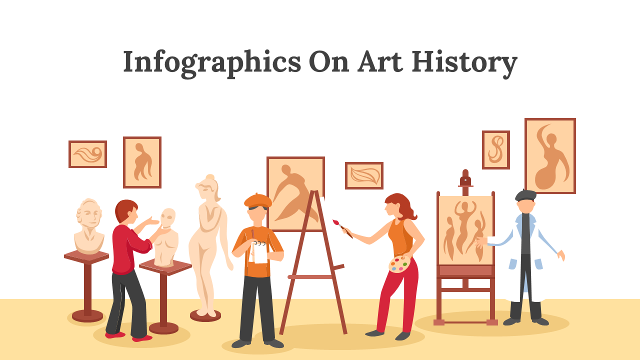 Infographics On Art History PPT And Google Slides Themes